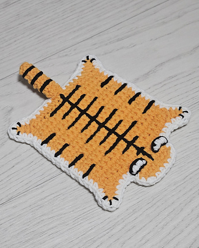 Flat Tiger Coaster