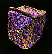 Box with optional crochet around lid