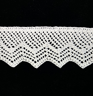 Double Van Dyke edging