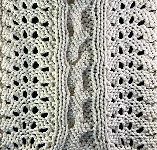 Detail of wrong side