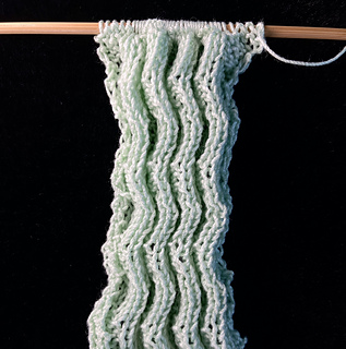 Same rippling before blocking with #10 cotton crochet thread 