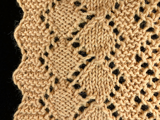 Detail of diamonds