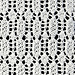 Oval and Diamond Lace pattern 