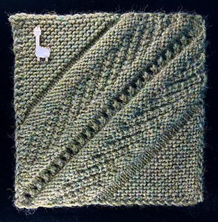 A heathery wool yarn creates one mood...