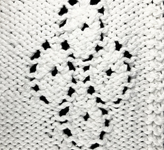 Detail of wrong side