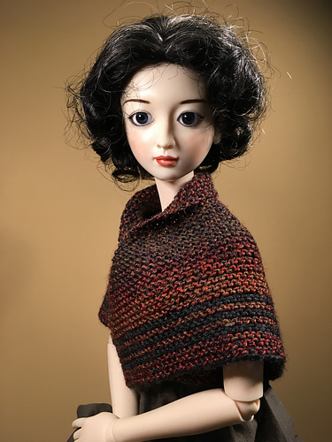 Carolina Shawl for 22" BJDs photo 1