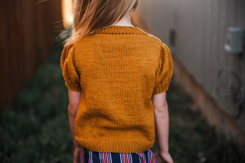 Child Puff Sleeve Tee photo 5