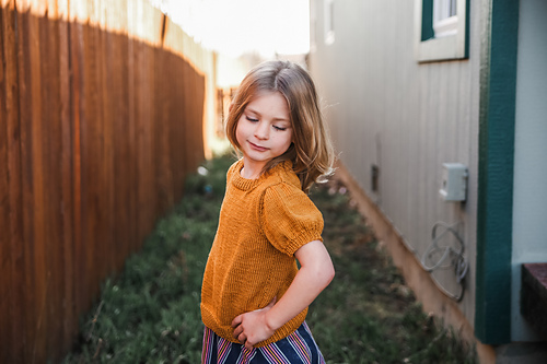 Child Puff Sleeve Tee photo 2