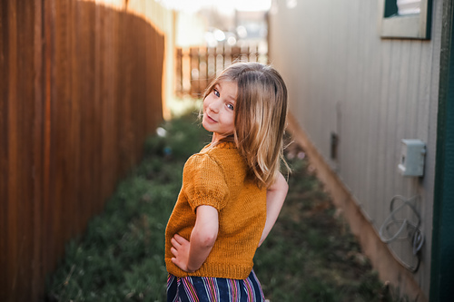 Child Puff Sleeve Tee photo 3