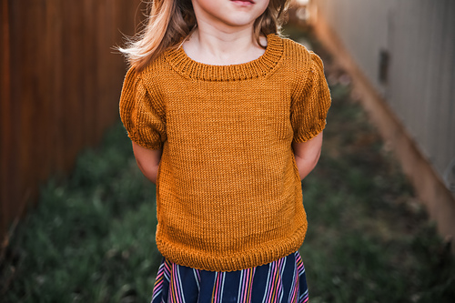 Child Puff Sleeve Tee photo 1