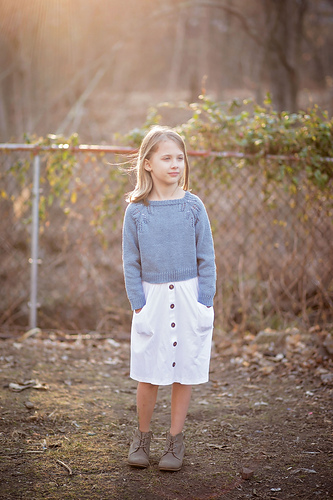 Youth Fern Cropped Sweater photo 3