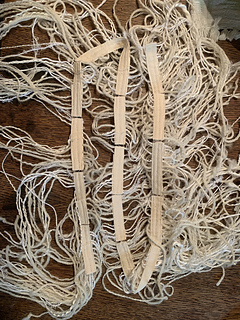 15 bundles of 9 types of fibres