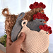 Chicken Dish Scrubby pattern 
