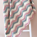 Soft Pastel Ripple Blanket pattern 