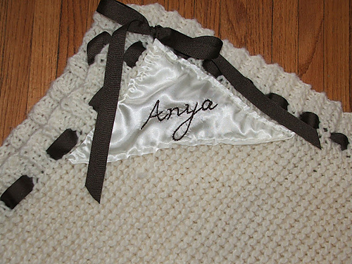 “Once Upon a Time”  inspired baby blanket photo 3