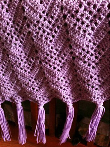 Ravelry: Diamond Ripple pattern by Anne Halliday