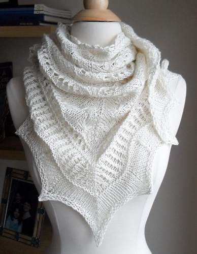 Ravelry: Mirabelle Texture Sampler Shawl pattern by Zehava Jacobs