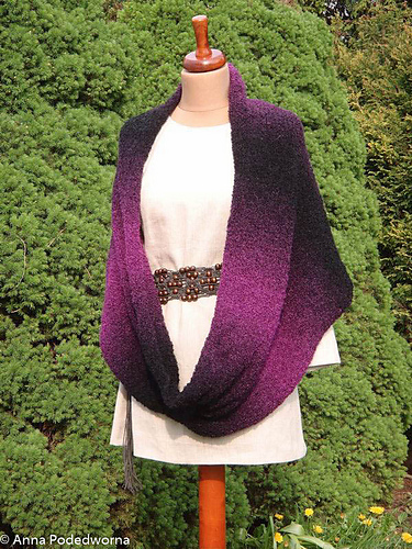 boucle shawl