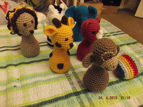 Safari Animal Skittles Play Set photo 5