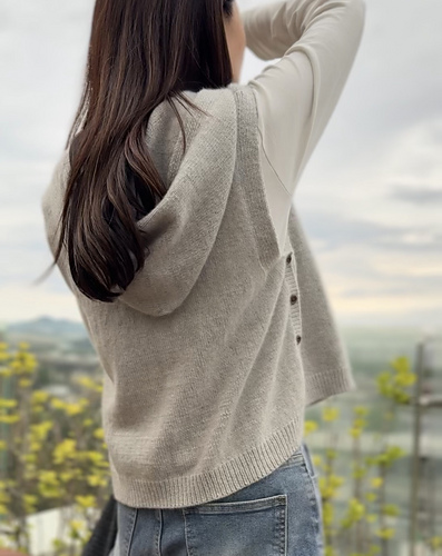 Hooded Shawl Vest